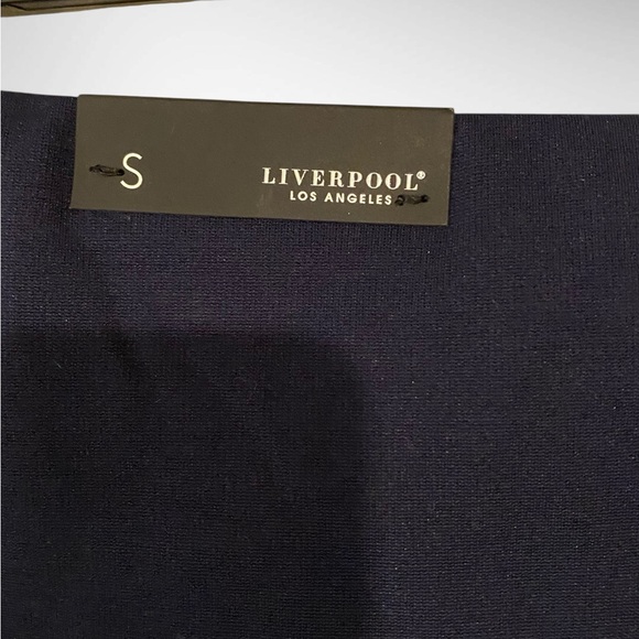 Liverpool | Liverpool Navy Ankle Flare Stretch Women's Dress Pants  NWT size S. - Picture 5 of 10